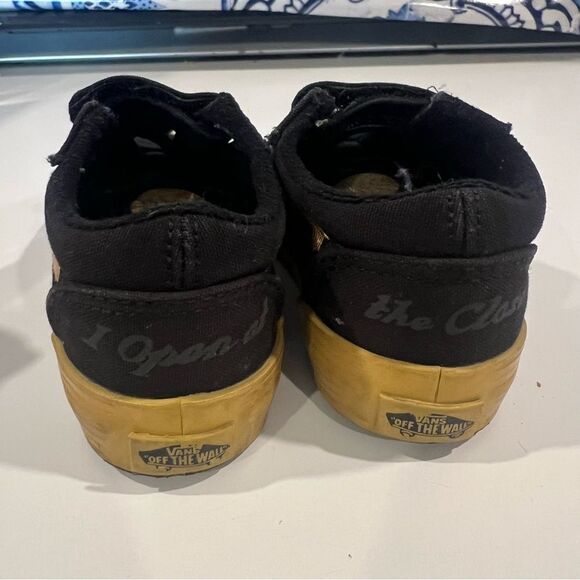 Vans classic baby shoes gold and black - Picture 3 of 6
